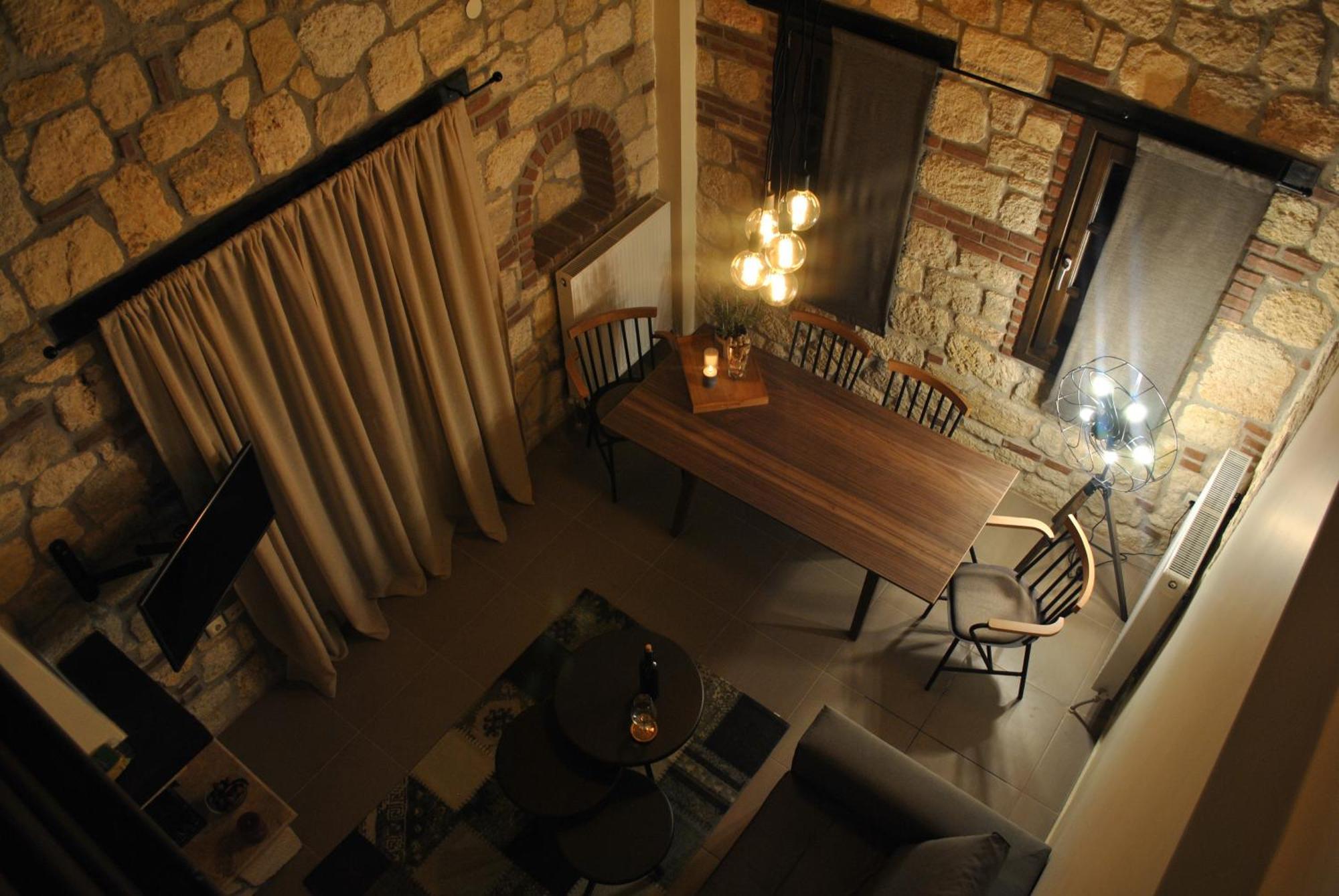 Halkidiki Luxurious Stonehouses Psakoudia Bilik gambar