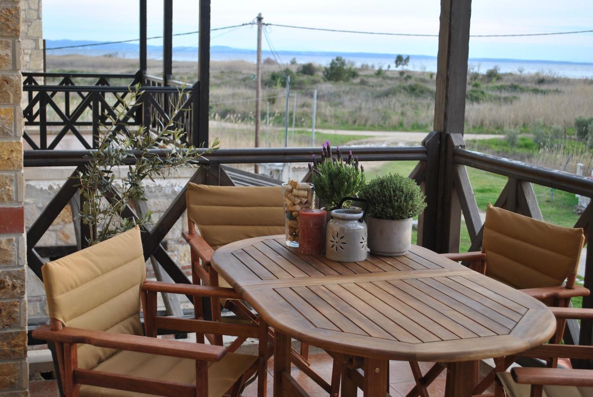Halkidiki Luxurious Stonehouses Psakoudia Bilik gambar